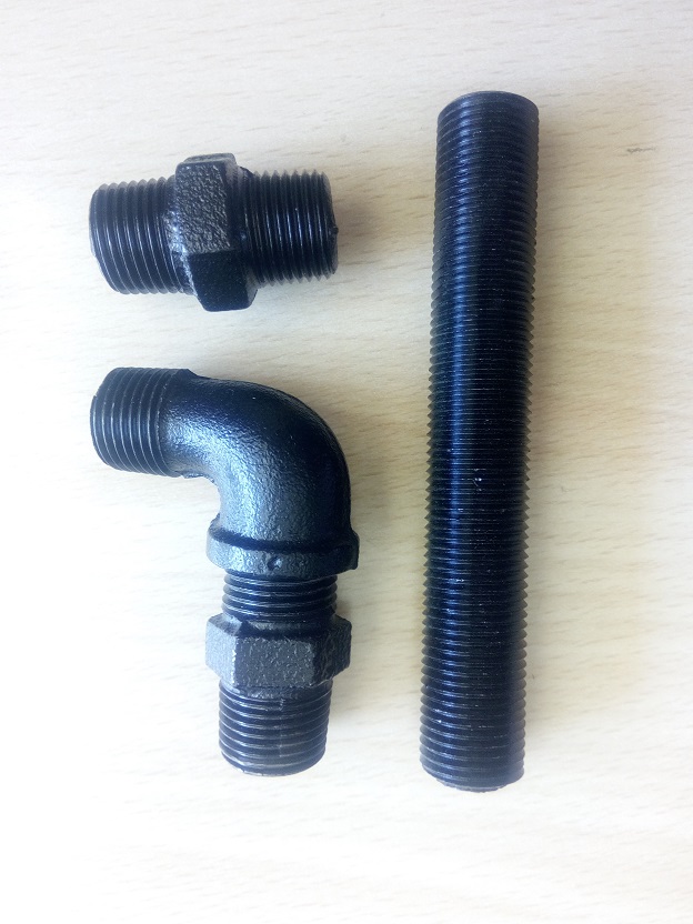 Cast Iron Elbow Close Thread Nipple