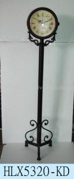 metal clock