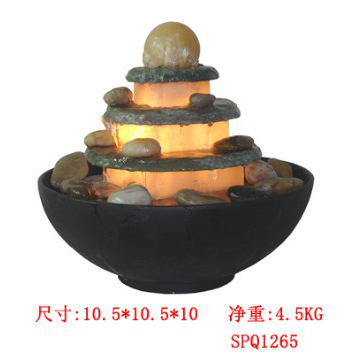 Slate Tabletop Fountain Indoor Outdoor Fountain Water Features