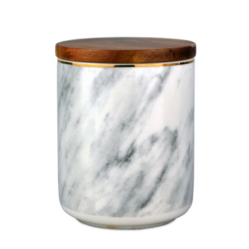 Luxury Marble Simulation Surface Scented Candles In Bulk