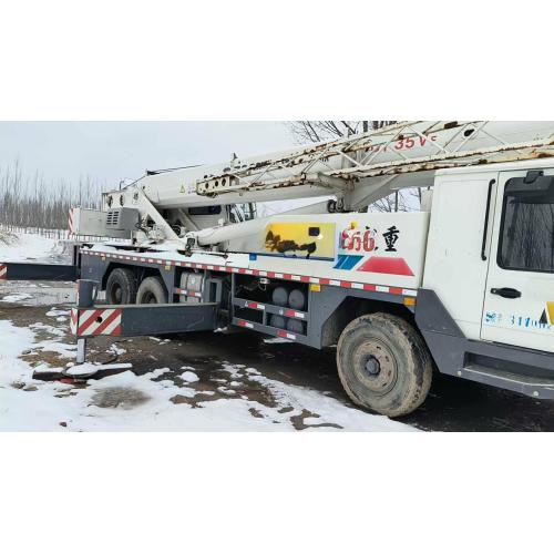 Crane de caminhão usada de 25 toneladas