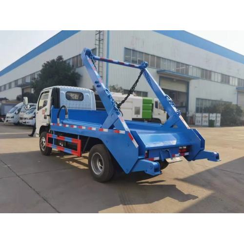 4x2 5CBM 10CBM Capacity Swing arm garbage truck