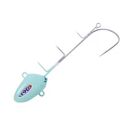  SUPERIORFISHING Lead Tenya Jig Head Single Hook Luminous Jig Head LS302