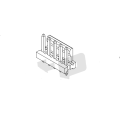 3,96 mm tonhöjd 180 ° Wafer Connector Series DW3961V-XP