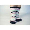 Benutzerdefinierte thermische Lounge Anti -Slip -Fleece -Fluffy Socken