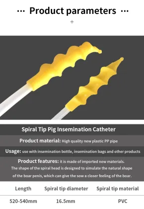 SpongeBob Pig Insemination Catheter Artificial Insemination