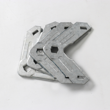 Galvanized Steel TDF Duct Flange Corner for HVAC Ventilation