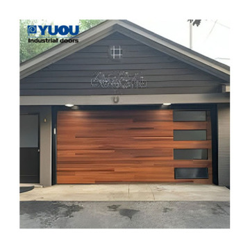 Modern Electronic Tilt-Up Insulated Steel Panel Garage Door