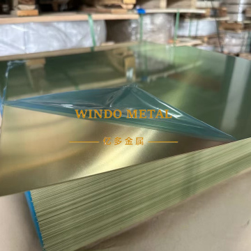 Bulk brass sheet with Width 1200mm and 1220mm