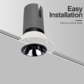 Synno-Beleuchtung 3W/5W/7W Trimless LED Downlight Model SL-CL1G