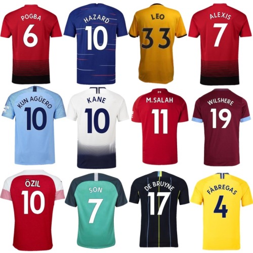 Premier League Football Team Soccer Jerseys