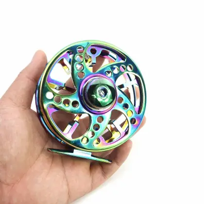 ORJD Multi Color Fly Fishing Reels Aluminum CNC Machined Large Arbor