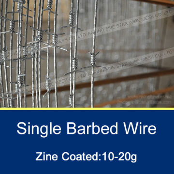 8M/900MM Galvanized Barbed Wire Coil