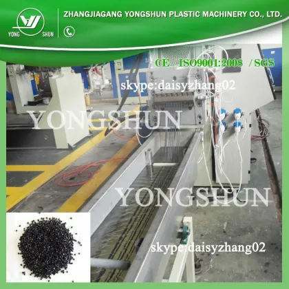 PE PP Pelletier machine in Jiangsu Yongshun