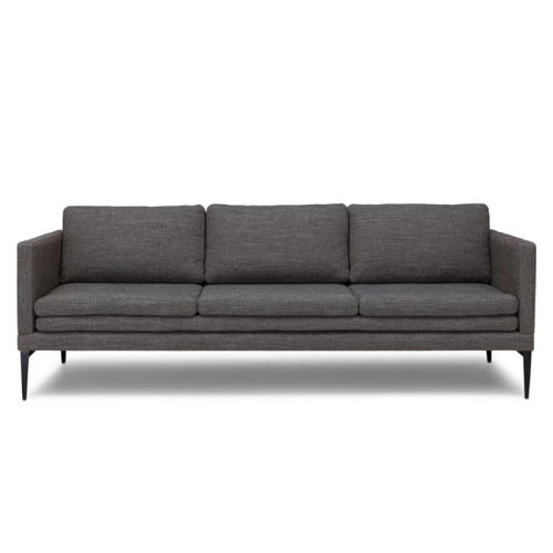 Sofa vải màu xám Triplo