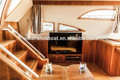 waterwish QD 43 yacht fiberglass luxury yacht with price