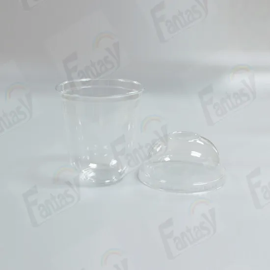 PET Cold Drinks Cup Disposable Cups With Lids