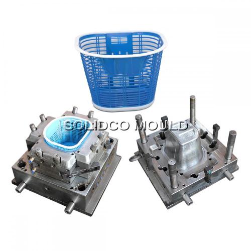 Plastic good quality outside bicycle basket mould