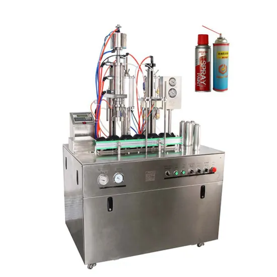 Bag on Valve Semi Automatic Filling Machine for Products Such as Gillette Gel