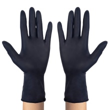 Gants de nitrile de laboratoire de haute élasticité