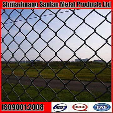 4' 5' 5cm pvc chain link fencing mesh