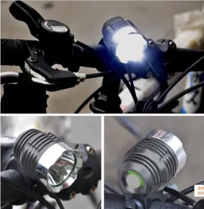High power CREE LED rechargeable bike headlights