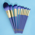 2022 Hot Sales 10st Makeup Brush Set, Foundation Cosmetic Makeup Brushes gratisprover