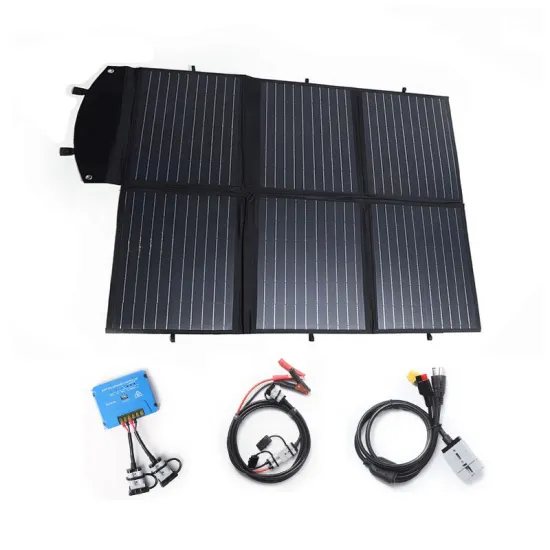 Foldable SunPower Monocrystalline Solar Panel - Portable 100W/200W/300W Solar Charger for Camping Power Station