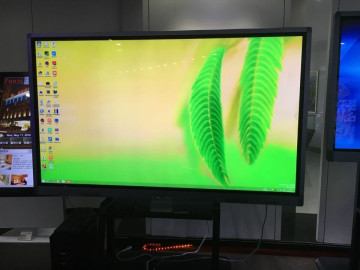 Factory price of interactive electronic whiteboard support dual system and multi IR touch