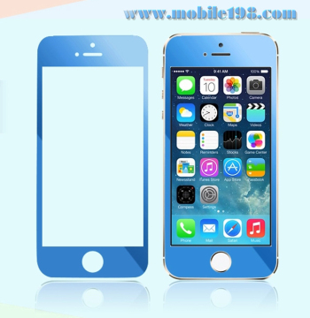 Mobile Tempered Screen Protector for iPhone Blue
