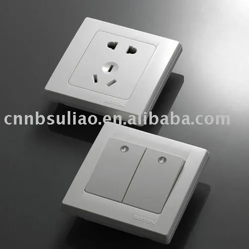 safety wall socket and switch