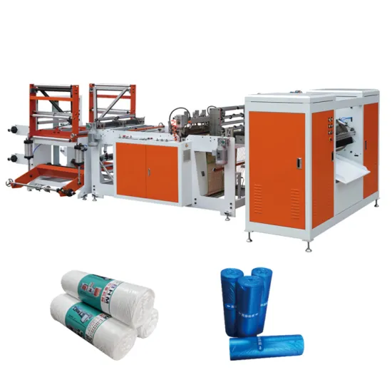Automated Perforated Bag on Roll Making Machine for Food Bait Tables and Garbage Bags