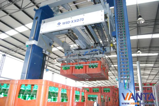 Automatic Plastic Case Depalletizer For Beverage Industry Xxd70g