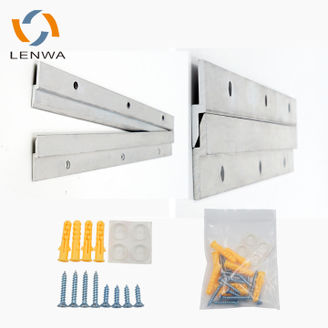 LENWA ALUMINIUM Lowes Heavy Duty Wall Mounting Kit for Large Shelves