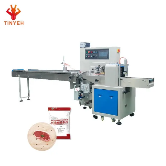 Automatic Horizontal Packaging Machine for Cookies and Pillow Flow Pack Wrapping