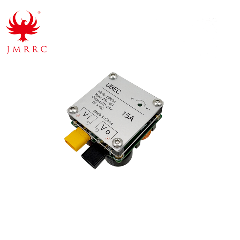 NEW JMRRC 15A Voltage Reduction Module UBEC 15A 5V-24V 3S-18S BEC High Voltage for RC Car Fix-Wing Airplane Robot Drone