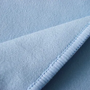 Double-faced fleece towel for hotel/double plush