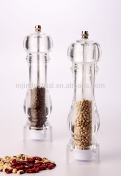 Transparent Acrylic Pepper & Salt Mill (MJ01-G)