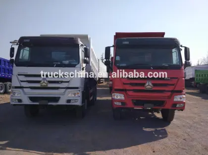 Sinotruk Howo Truck Delaers Truck Dump hyva dumper truck