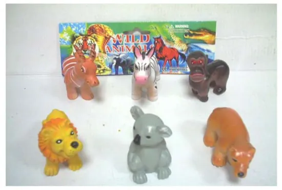 6PCS Forest ANIMALS