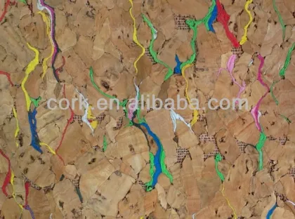 Natural Cork Fabric/rolled cork/cork paper