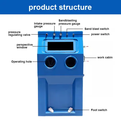 Wet Sandblasting Machine for Surface Rust and Paint Removal