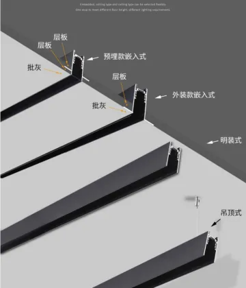 Low Voltage Rail Dimmable dimming Track Lighting System