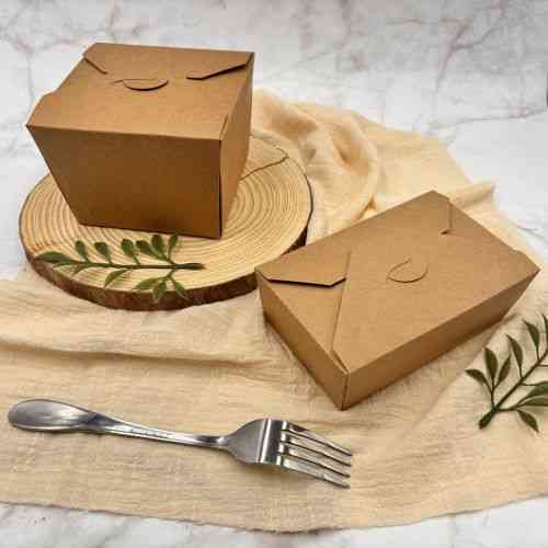 800ml 27oz take-out picnic food paper box