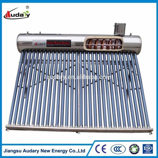 rooftop high efficiency solar water heater with copper coil