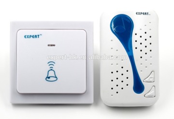 Strong LED light wireless doorbell waterproof doorbell voice door bell IP44 E-8828
