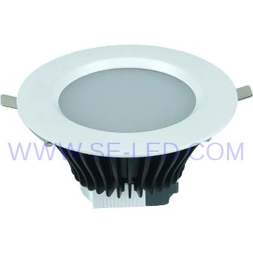 Aluminium 4 inch Pure White Dimmable 90° 12W Downlights