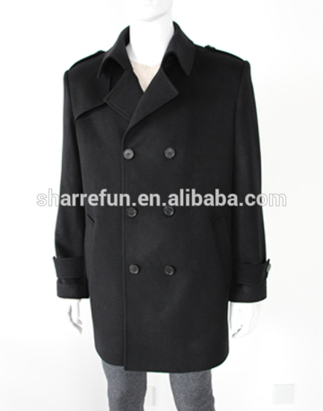 Men's cashmere wool coat