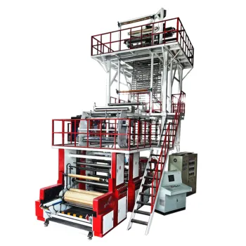 Automatic plastic film making machine