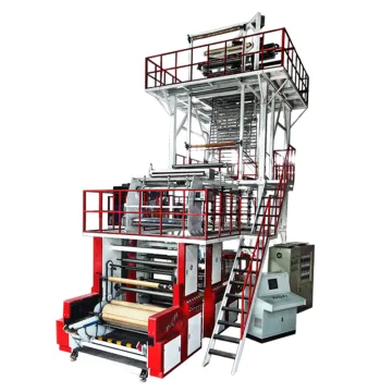 Three-layer hdpe film blowing machine